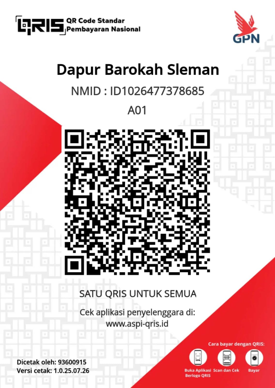 QRIS Dapur Barokah
